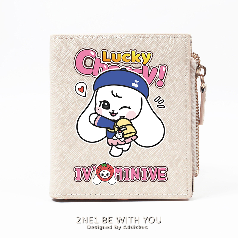 IVE 週邊 同款CHERRY粉絲應援 高顏值錢包