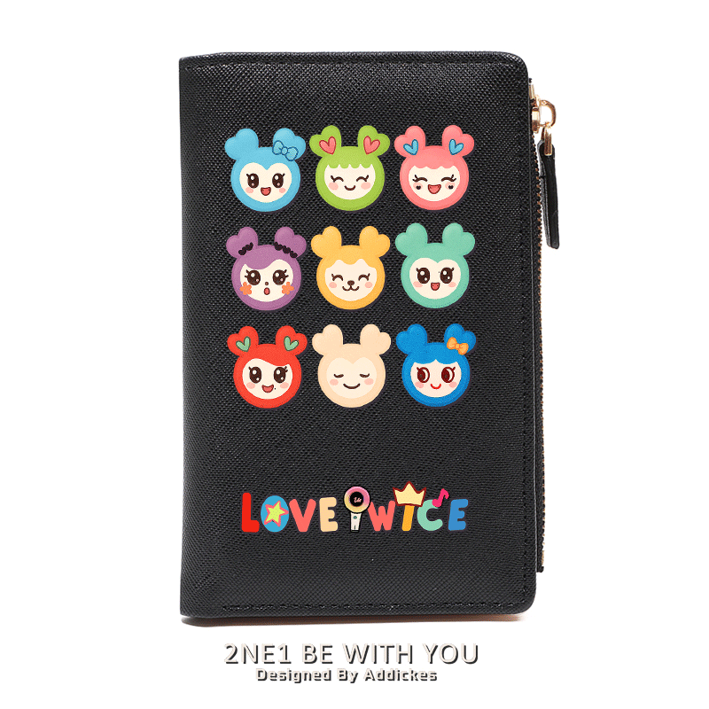 TWICE 兔瓦斯女團週邊 同款粉絲應援 高顏值錢包