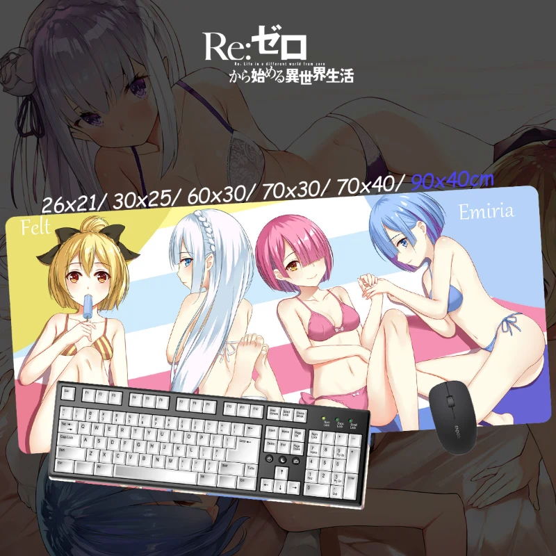 Re:Zero超大電競涼感滑鼠墊