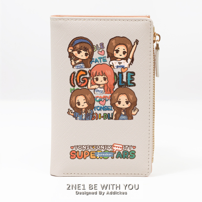 I-DLE 週邊 女團粉絲應援 高顏值錢包