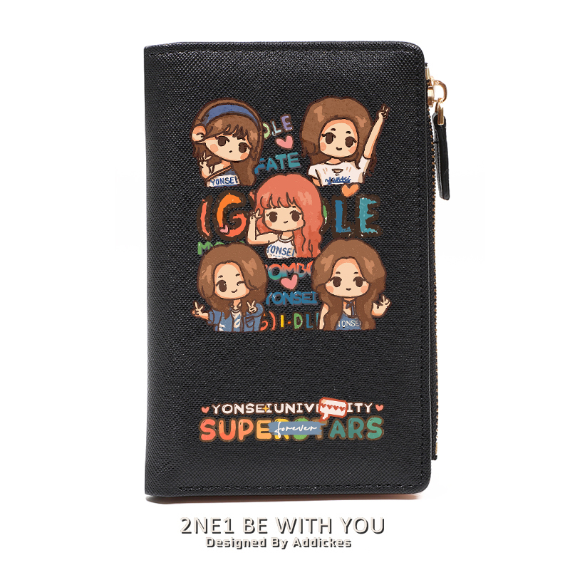 I-DLE 週邊 女團粉絲應援 高顏值錢包