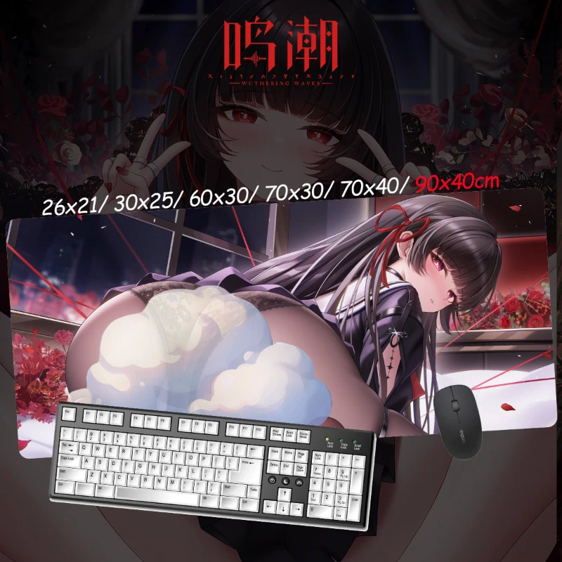 鳴潮朽葉千咲超大電競涼感滑鼠墊