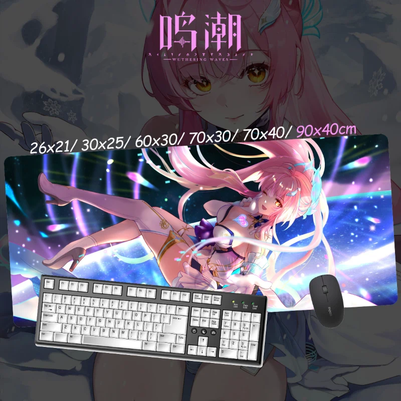 鳴潮愛彌斯超大電競涼感滑鼠墊