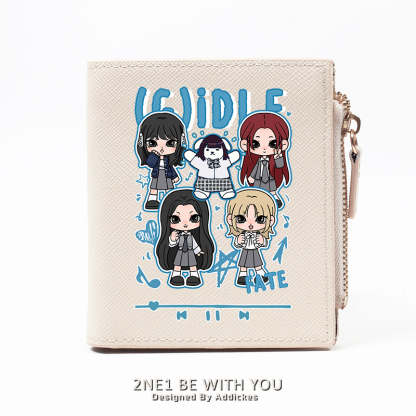 I-DLE 週邊 女團粉絲應援 高顏值錢包