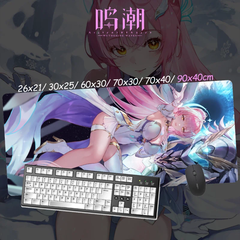 鳴潮愛彌斯超大電競涼感滑鼠墊