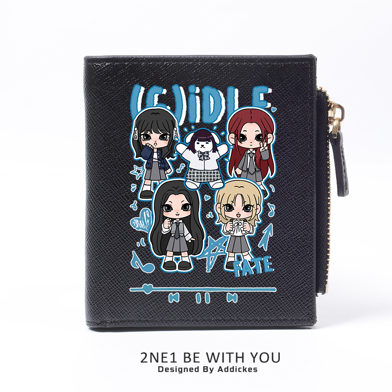 I-DLE 週邊 女團粉絲應援 高顏值錢包