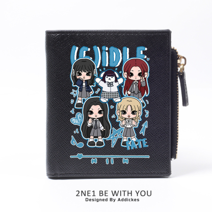 I-DLE 週邊 女團粉絲應援 高顏值錢包