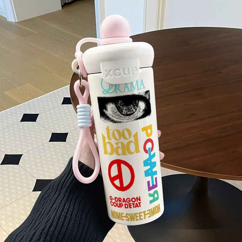 權志龍 GD × ZOA貓 造型保溫杯｜潮流隨行杯 保溫水壺 粉絲收藏周邊