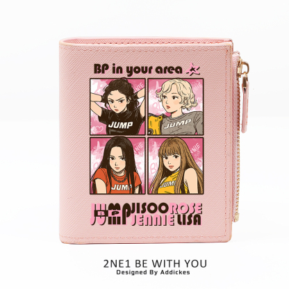 BLACKPINK 週邊 女團粉絲應援 高顏值錢包
