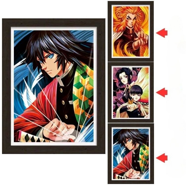 【大合集】動漫電影遊戲裸眼3D立體裝飾畫