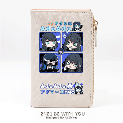 Ado歌手 週邊 二次元應援 高顏值錢包