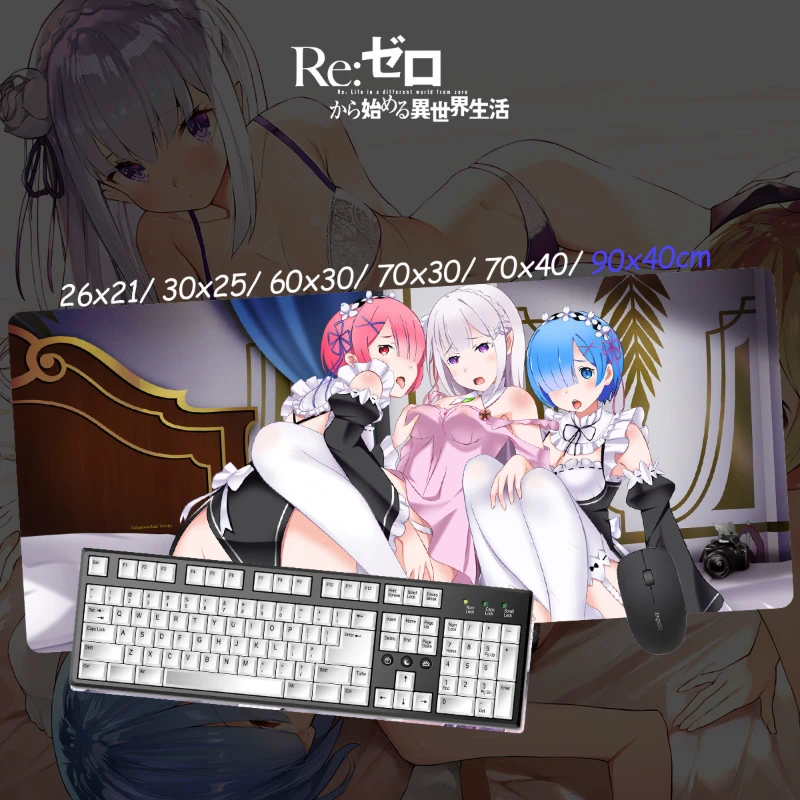 Re:Zero超大電競涼感滑鼠墊