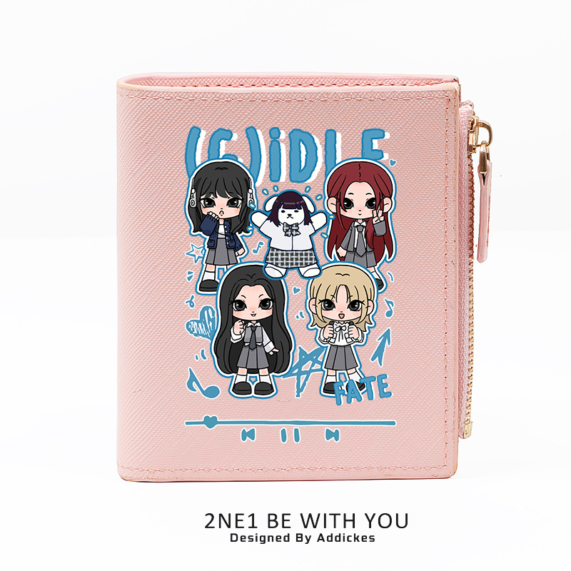 I-DLE 週邊 女團粉絲應援 高顏值錢包