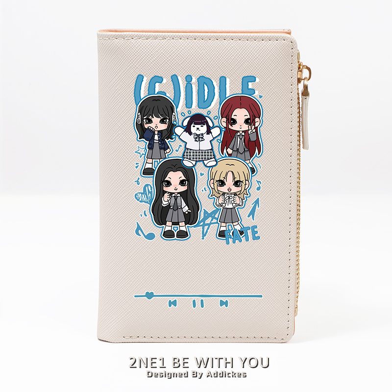 I-DLE 週邊 女團粉絲應援 高顏值錢包