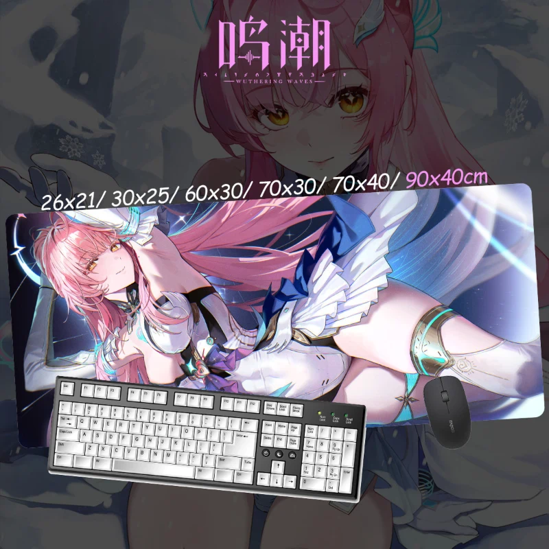 鳴潮愛彌斯超大電競涼感滑鼠墊