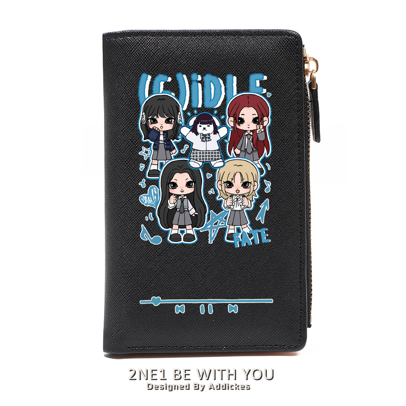 I-DLE 週邊 女團粉絲應援 高顏值錢包