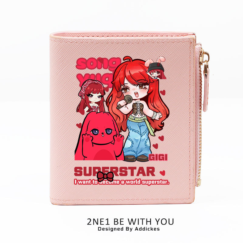 I-DLE 週邊 女團粉絲應援 高顏值錢包