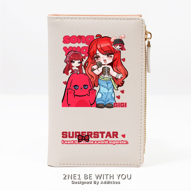 I-DLE 週邊 女團粉絲應援 高顏值錢包