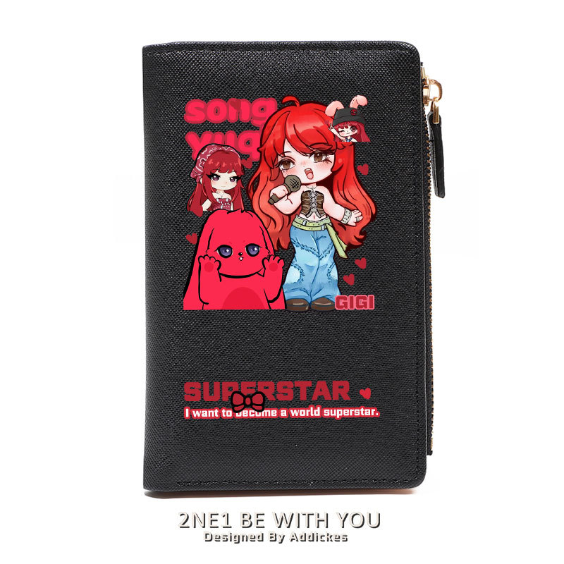 I-DLE 週邊 女團粉絲應援 高顏值錢包