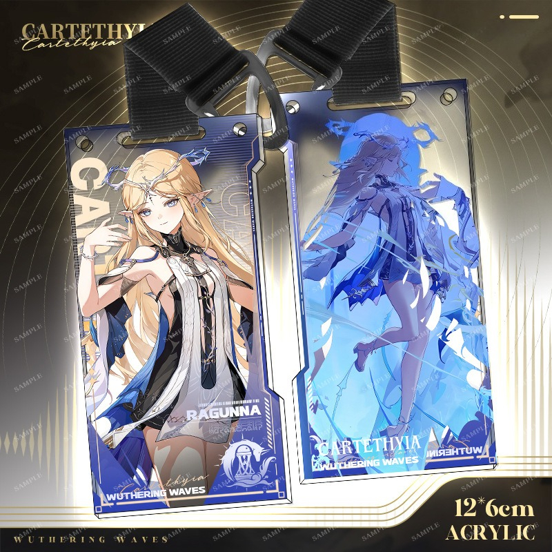 鳴潮 Wuthering Waves 亞克力通行證掛飾