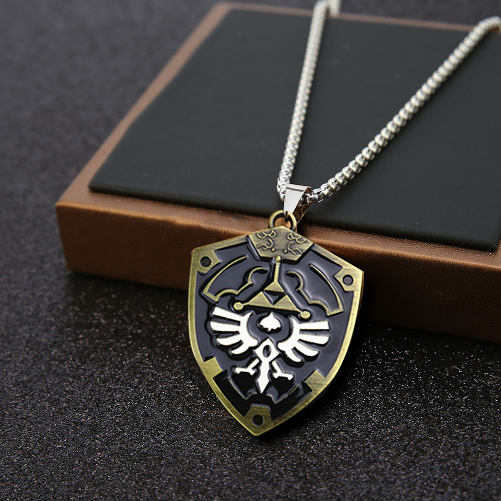 薩爾達傳說心之容器吊墜｜銅銀質感吊墜・Elden Ring 遊戲收藏飾品