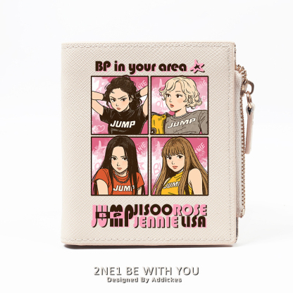 BLACKPINK 週邊 女團粉絲應援 高顏值錢包