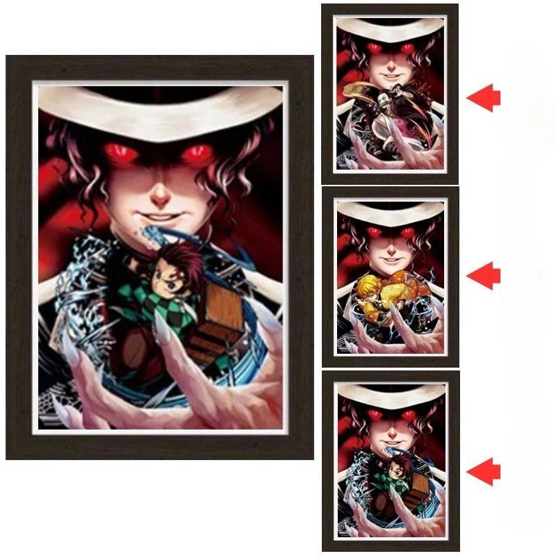 【大合集】動漫電影遊戲裸眼3D立體裝飾畫