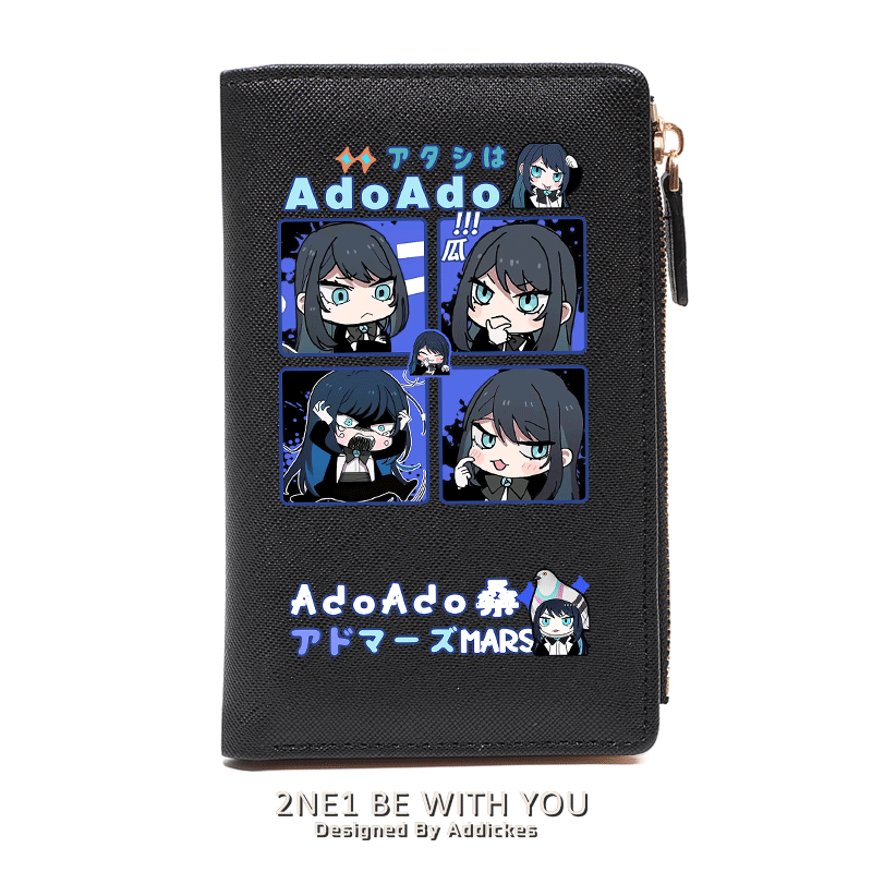 Ado歌手 週邊 二次元應援 高顏值錢包