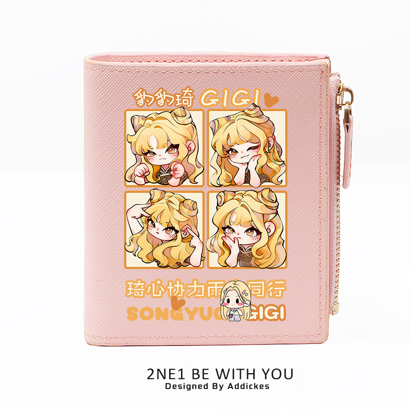 I-DLE 週邊 女團粉絲應援 高顏值錢包