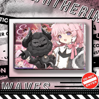 鳴潮透光水晶磚 附贈發光底座