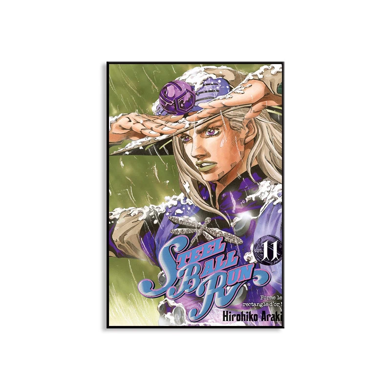 JOJO 飆馬野郎海報掛畫｜Steel Ball Run 動漫裝飾畫・收藏壁飾