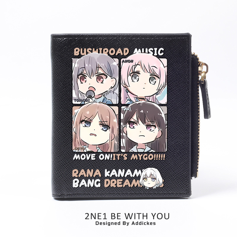 BanG Dream 動漫週邊 二次元應援 高顏值錢包
