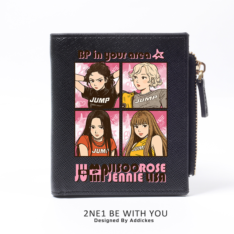 BLACKPINK 週邊 女團粉絲應援 高顏值錢包