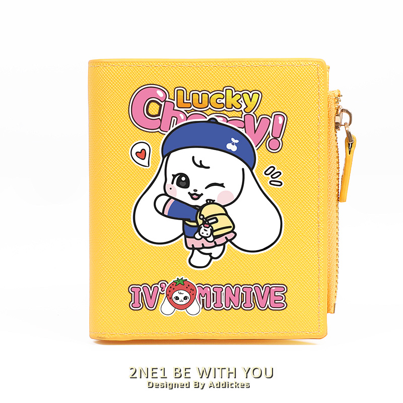 IVE 週邊 同款CHERRY粉絲應援 高顏值錢包