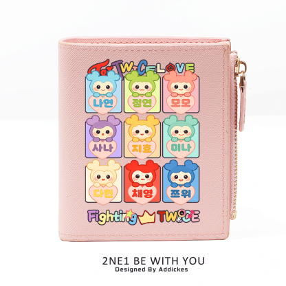 TWICE 兔瓦斯女團週邊 同款粉絲應援 高顏值錢包