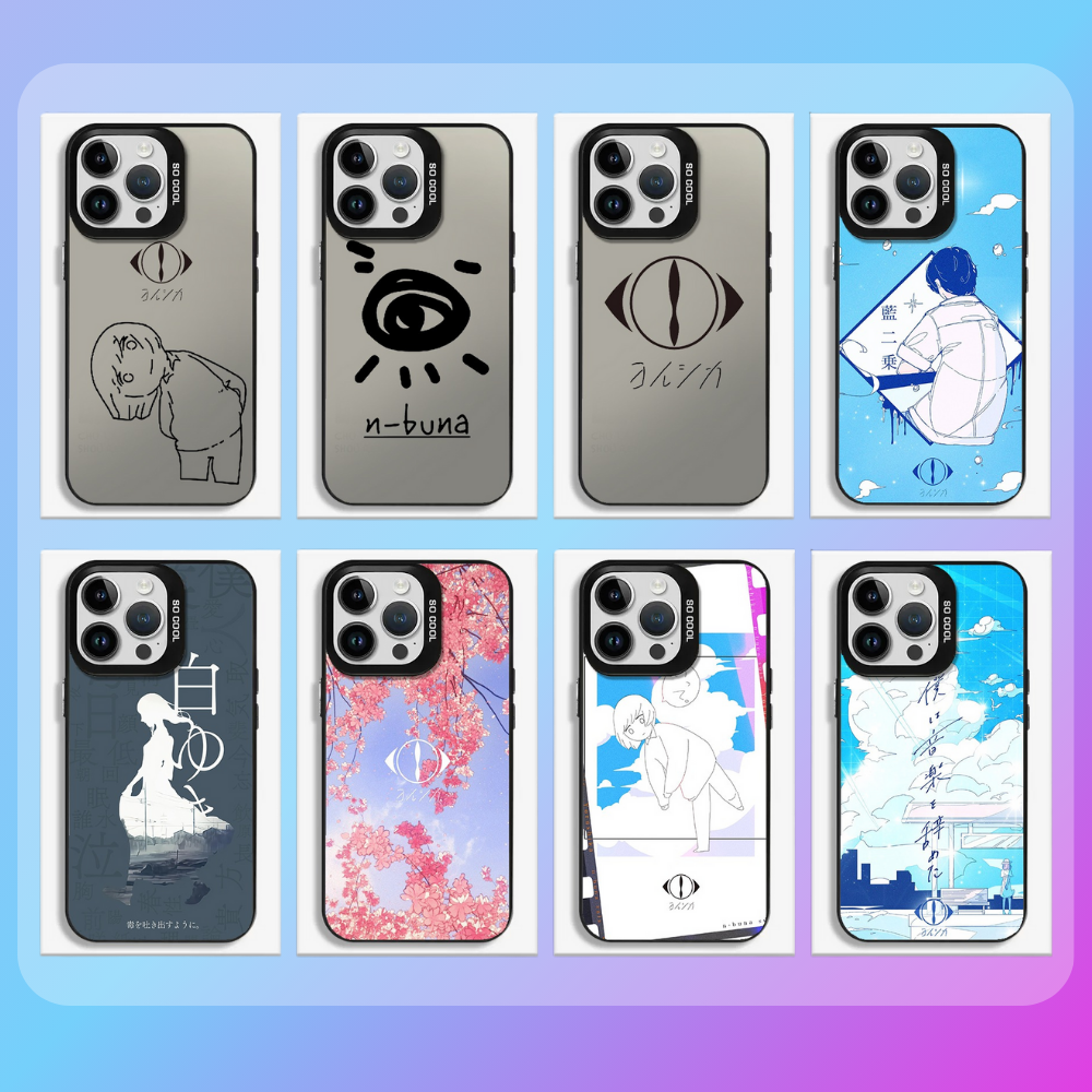 Yorushika彩銀線條漸變防摔手機殼-ZUIHANG SHOP