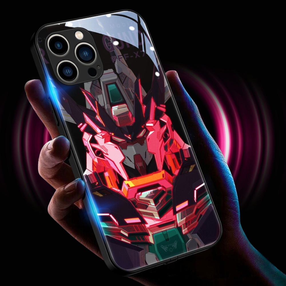 機動戰士鋼彈來電閃智能發光手機殼-ZUIHANG SHOP