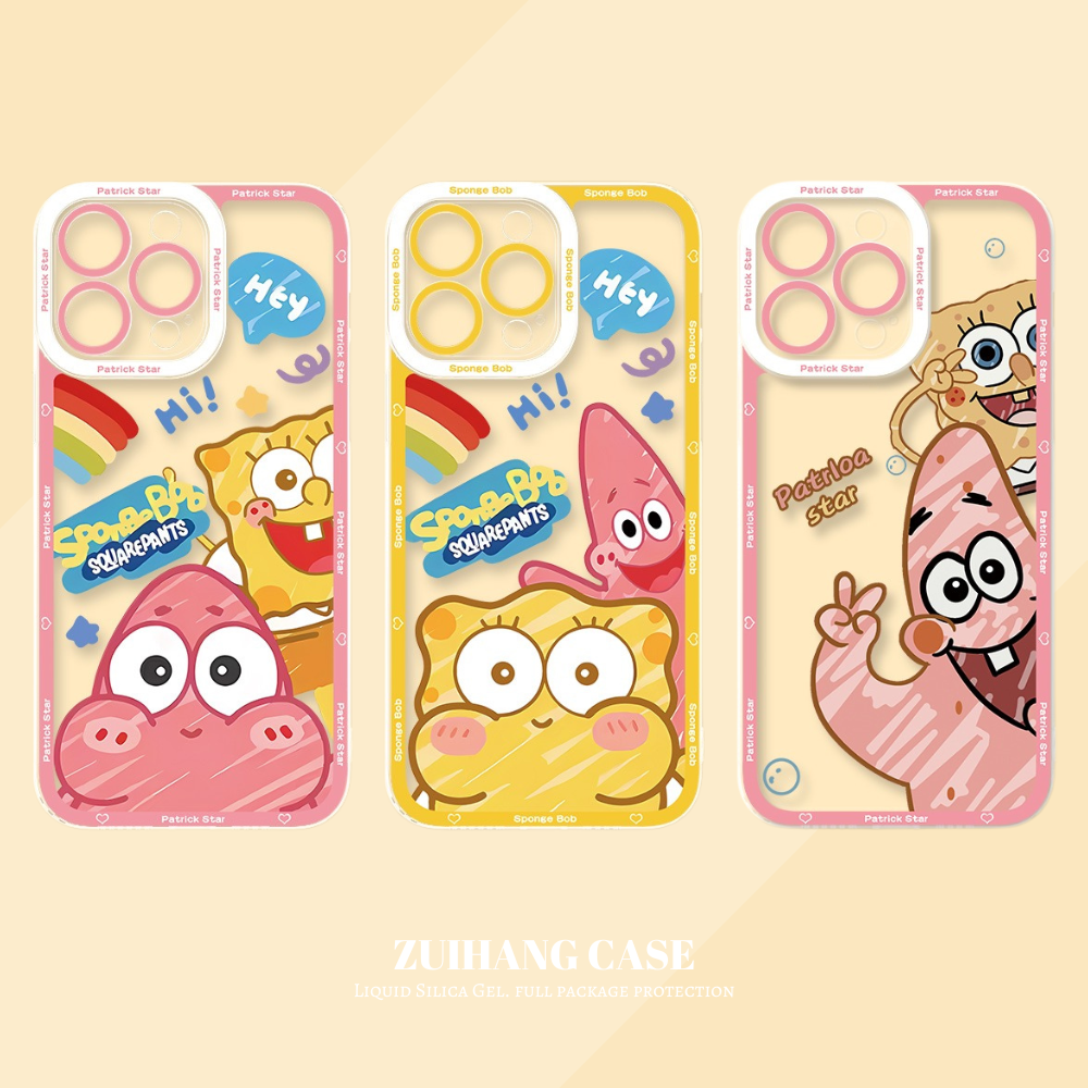 海綿寶寶天使眼透明防摔軟殼-ZUIHANG SHOP