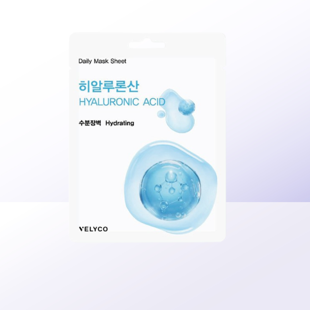 VELYCO Daily Essential Mask - Hyaluronic Acid