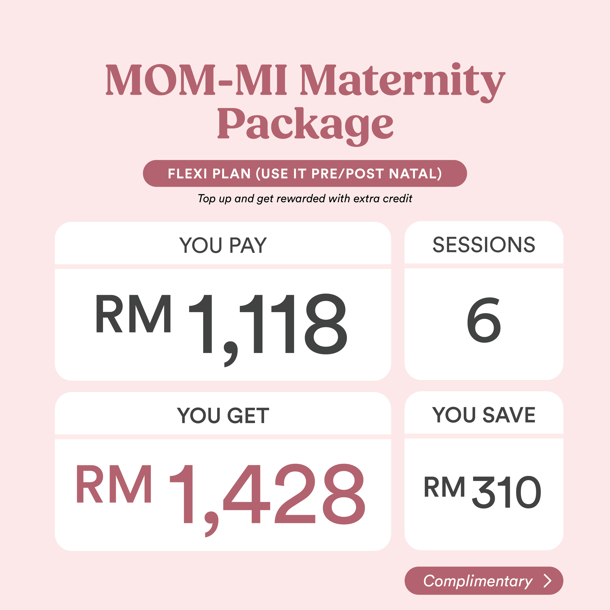 MOM-MI Maternity Flexi Package 