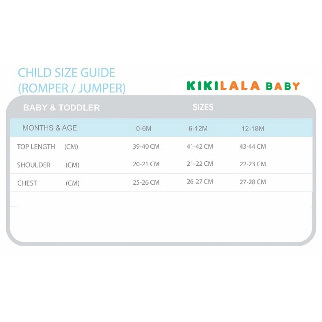 Kikilala Baby Fashion Romper RPB181-KIKILALA