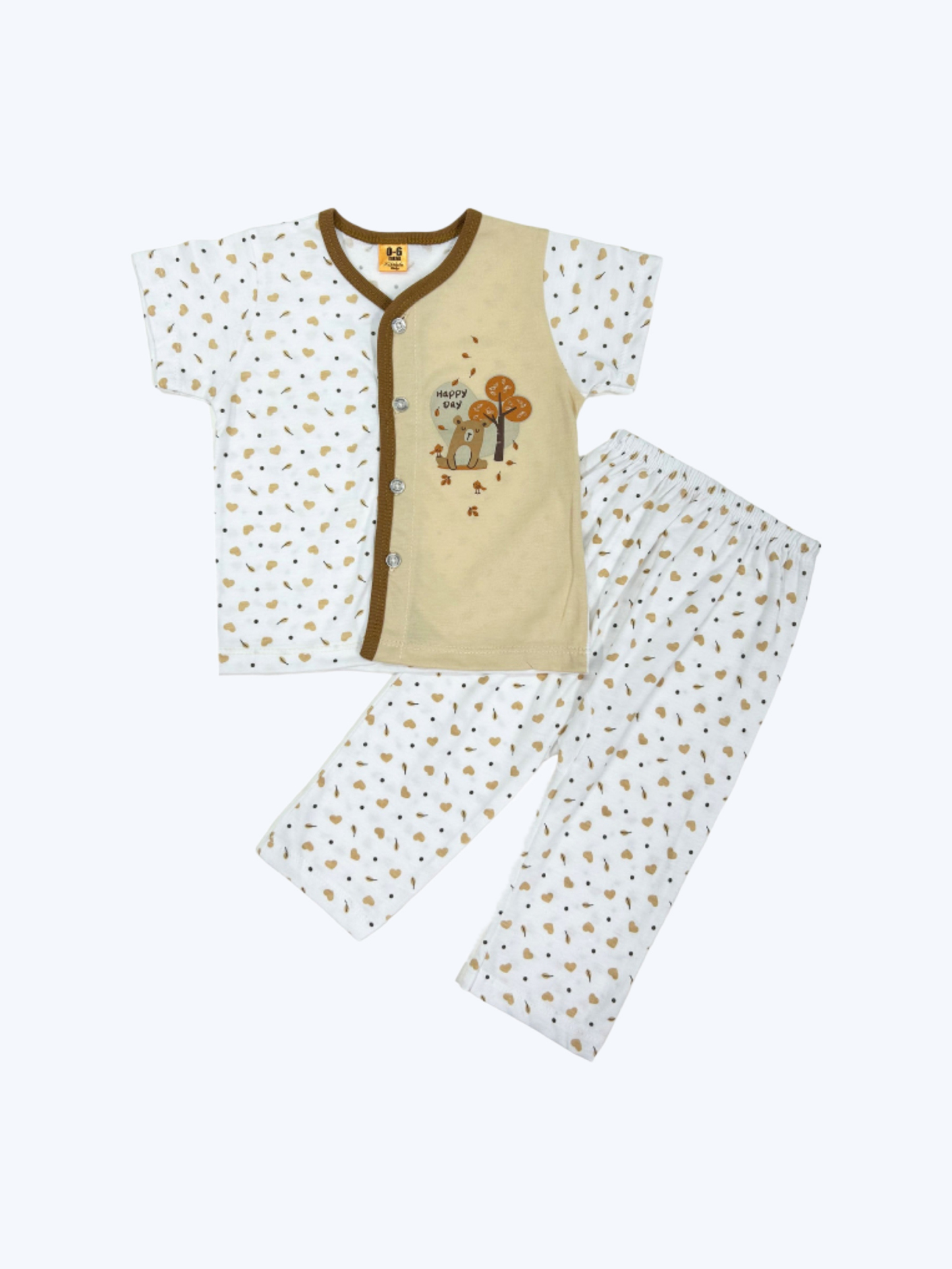 Kikilala Baby New Born Baby With Long Pant BSB462-KIKILALA