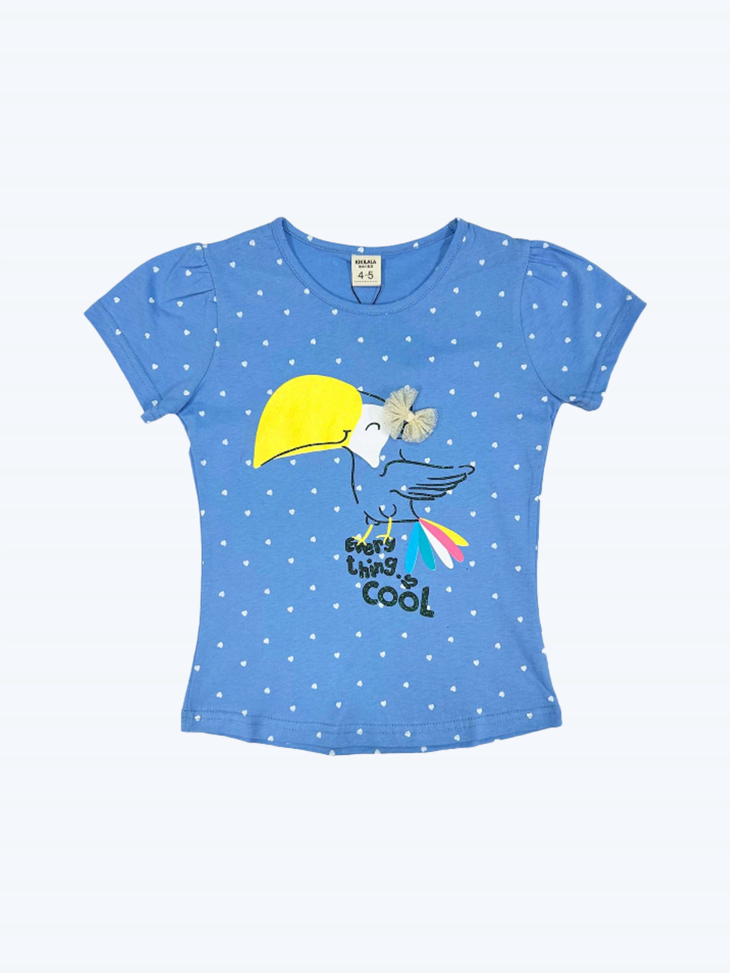 Kikilala Children Girl Short Sleeve Shirt FTK067-KIKILALA