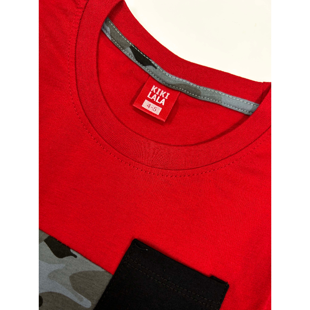 Kikilala Children Boy Round Neck T-Shirt TSK1143-KIKILALA