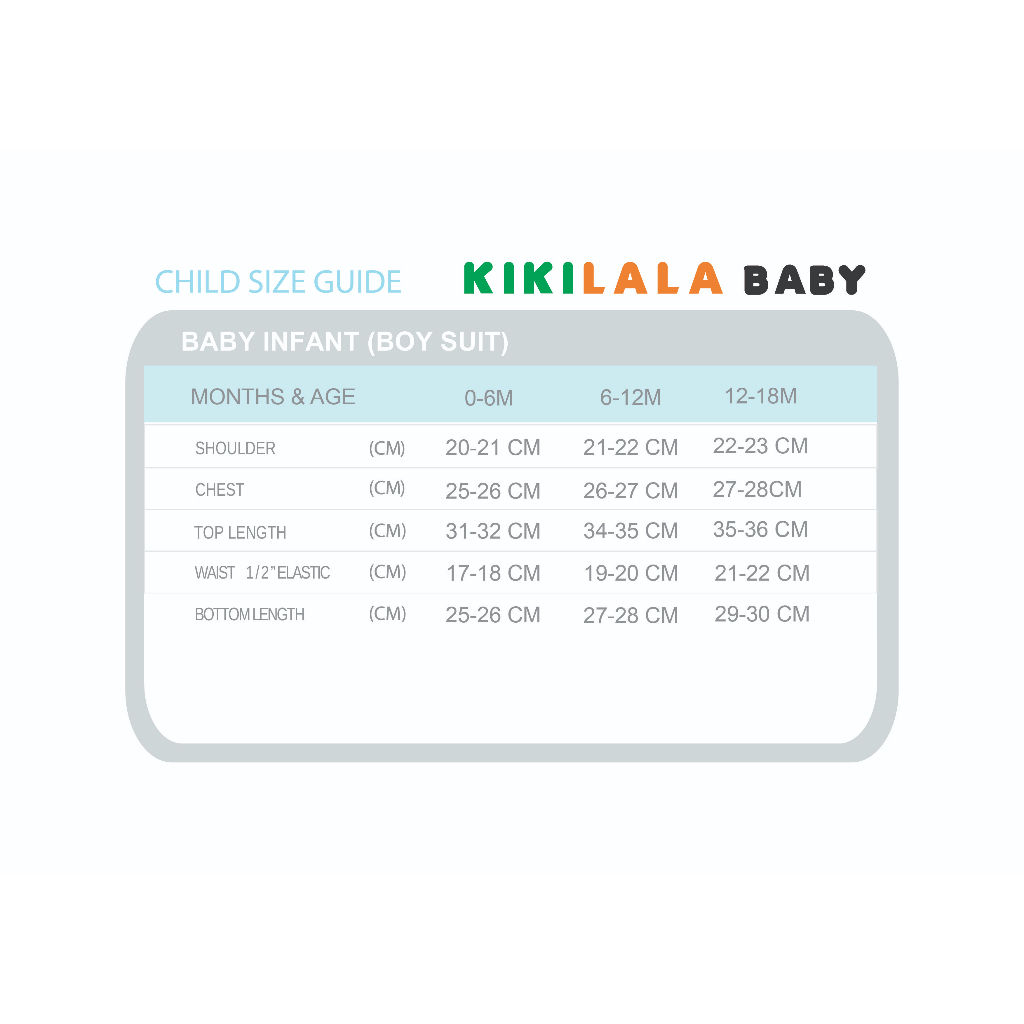 Kikilala Baby New Born Baby Suit BSB460-KIKILALA