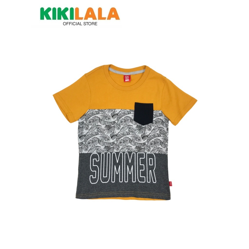 Kikilala Children Boy Round Neck T-Shirt TSK1150-KIKILALA