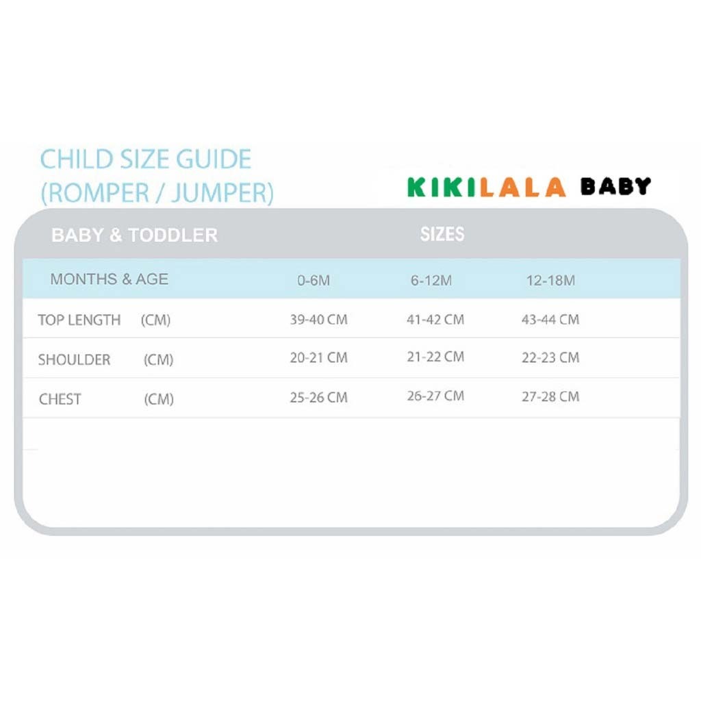 Kikilala Baby Romper RPB191-KIKILALA