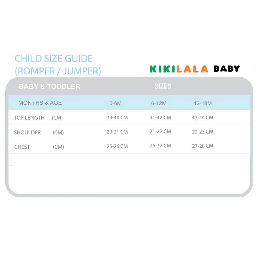 Kikilala Baby Romper RPB193-KIKILALA