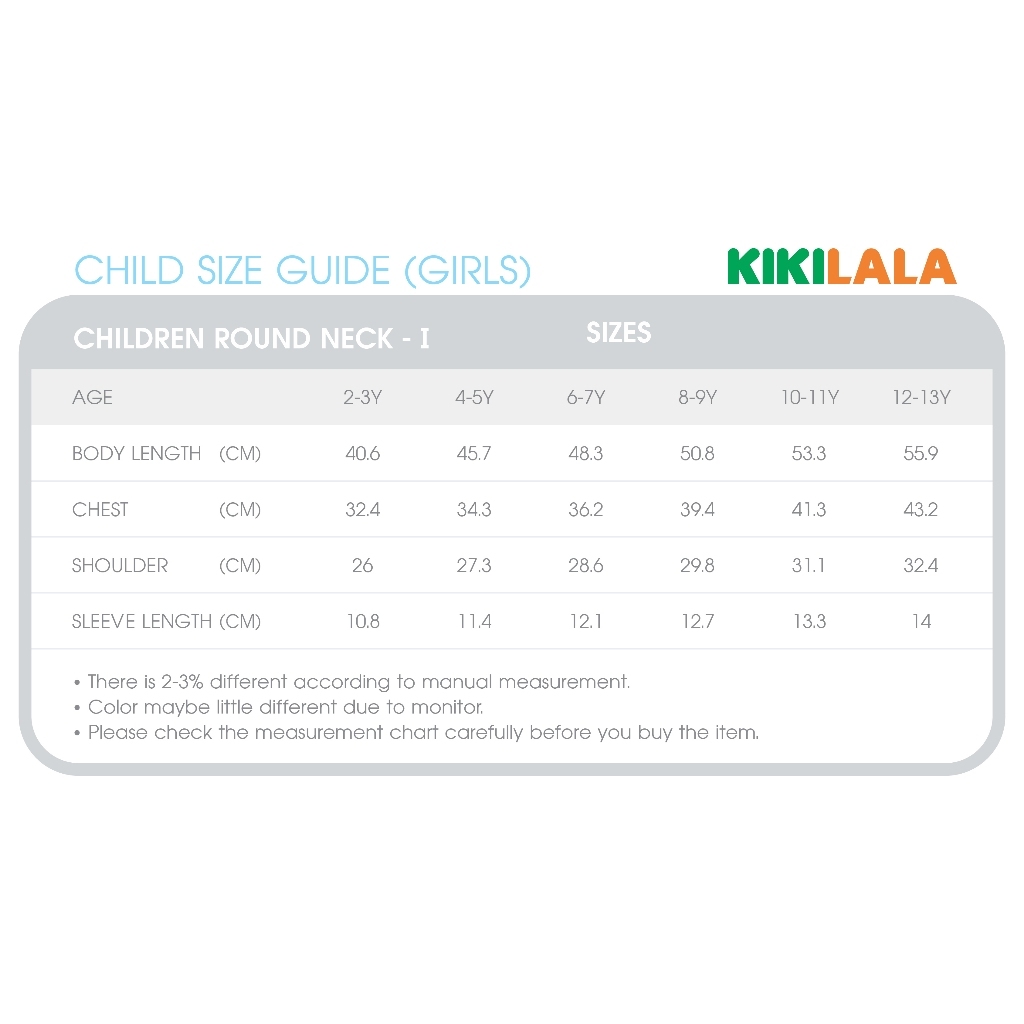 Kikilala Children Girl Short Sleeve Shirt FTK065-KIKILALA