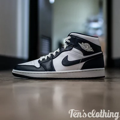 ナイキ AIR JORDAN 1 MID 'OBSIDIAN' エア ジョーダン ワン ミッド "オブシディアン" メンズ スニーカー WHITE/OBSIDIAN-METALLIC GOLD ホワイト/オブシディアン-メタリックゴールド【海外展開 日本未入荷】